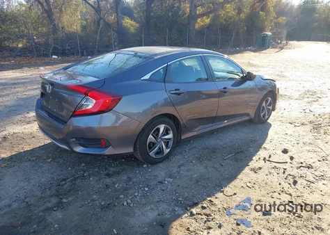 2019 Honda Civic Lx z USA, uszkodzony, nr VIN 2HGFC2F61KH574051